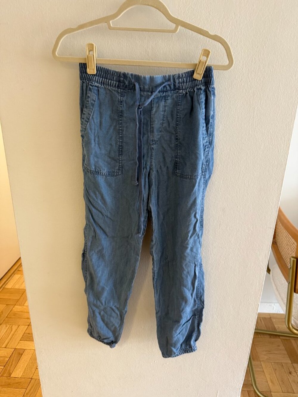 Gap Chambray Track Pants